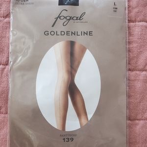 Fogal Goldenline Swarovski Crystal Tights